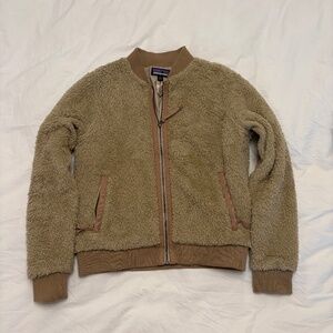 Patagonia Beige/Tan Sherpa/Teddy Jacket Size M